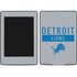 NFL Detroit Lions Grey Performance Series Amazon Kindle Skin